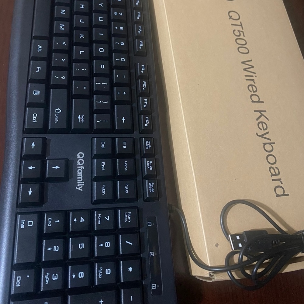 Keyboard and mouse